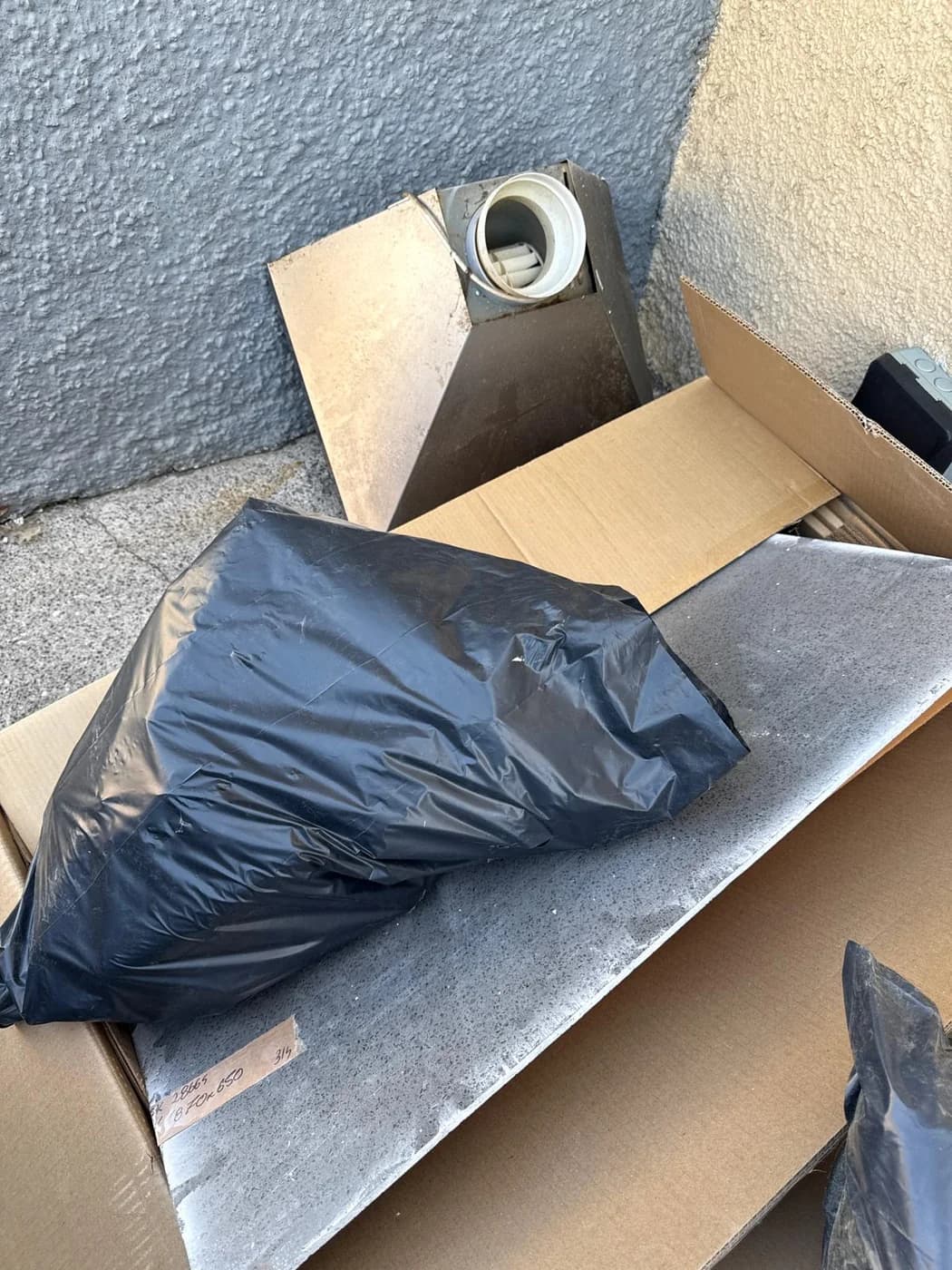 Mixed household waste collected in Neath